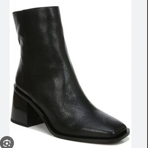 Sam Edelman Winnie Black Leather Boots 9.5